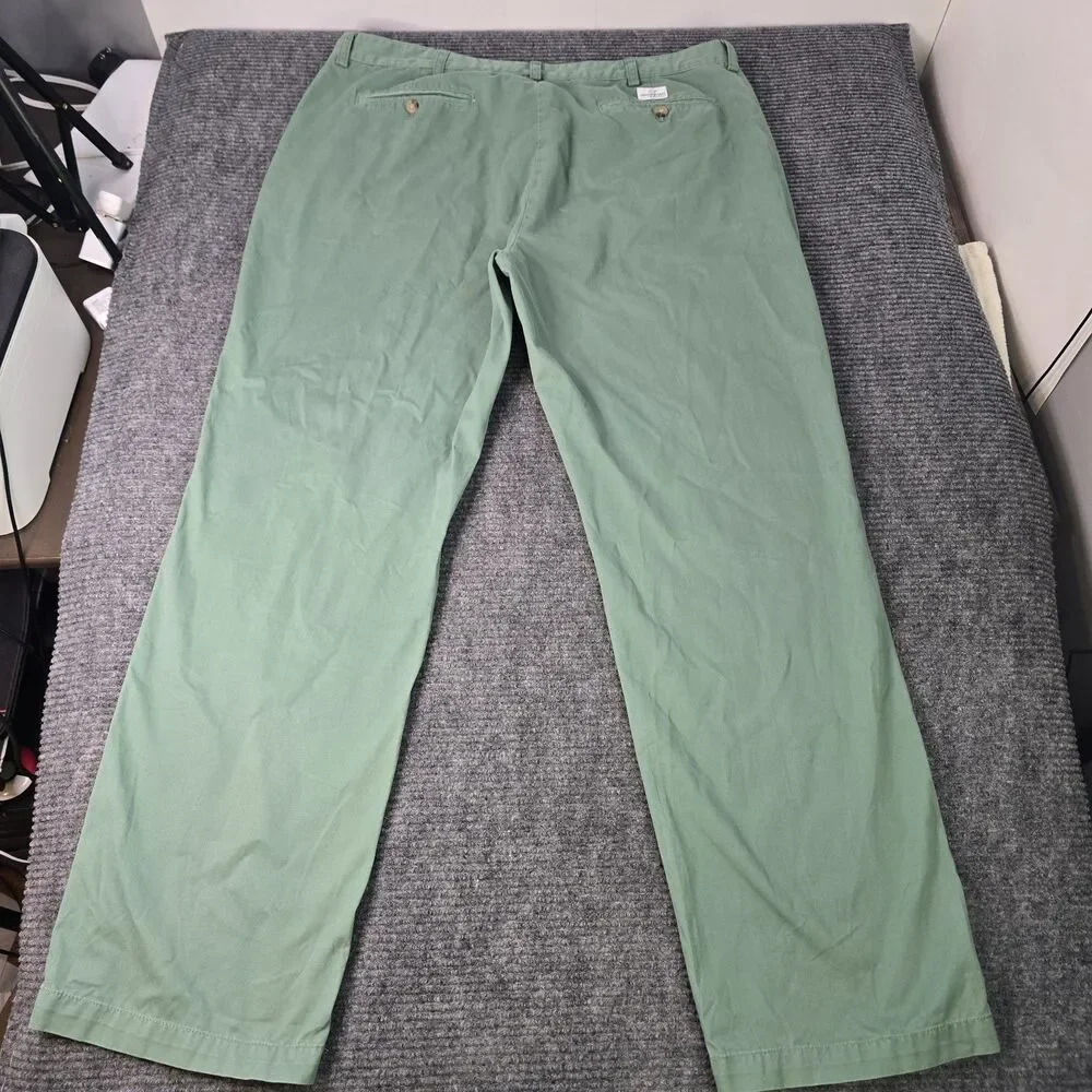 Vineyard Vines Club Pants Men's 40x32 Green Chino Trousers Cotton Preppy Fit